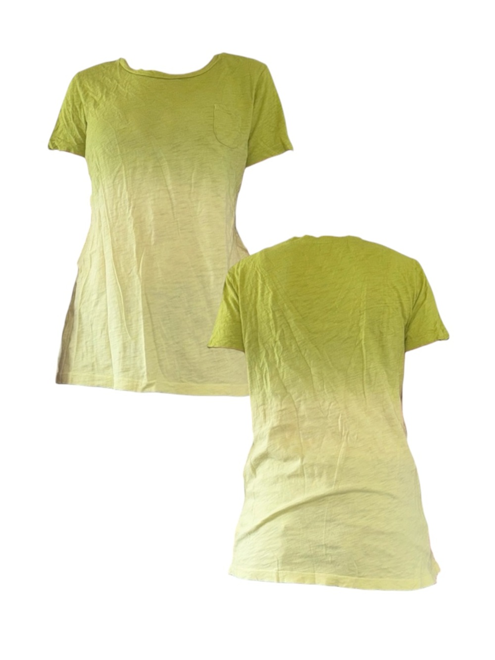 GAP Lime Ombre Short Sleeve Tee